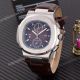 Patek Philippe Nautilus Chronograph watch - Replica Leather watch (1)_th.jpg